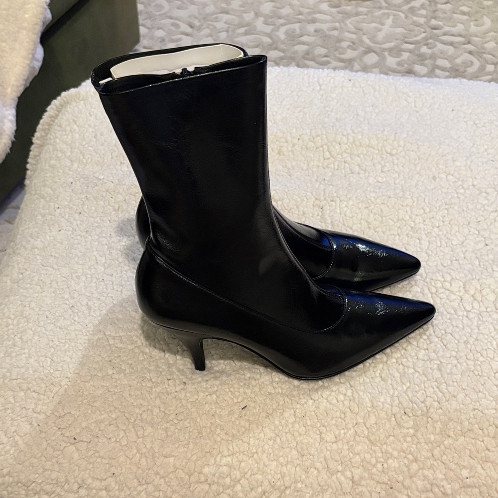 Jeffrey Campbell Black Heeled Boots